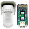 Detecteur de mouvement exterieur sans fil Risco RWX312 watchout