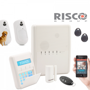 Kit centrale alarme sans fil Risco Agility 3 GSM:IP professionnel