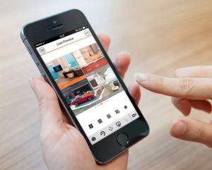camera video surveillance acces a distance smartphone