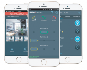 Alarme Risco Agility 4 sans fil - application smartphone iRisco