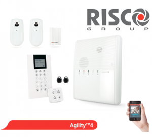 Kit alarme Agility 4 sans fil avec caméra Risco levee de doute PIRCAM