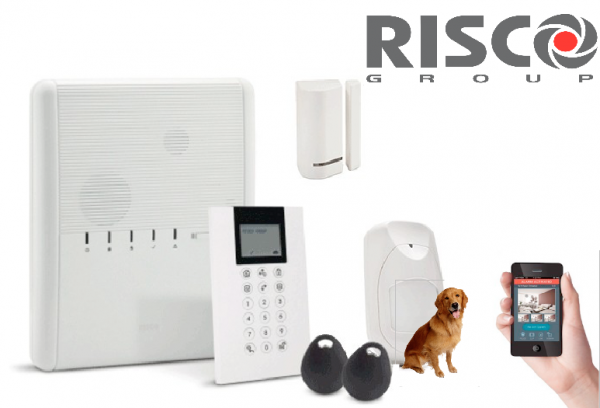 Kit centrale alarme Risco Agility 4 sans fil